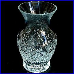 1 (One) TIFFANY & CO SYBIL Cut Lead Crystal 8 Flower Vase Signed RETIRED
