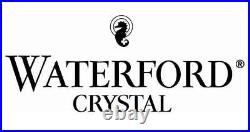 1 (One) WATERFORD STARBURST LARGE Cut Crystal 12 in Footed Vase Signed RETIRED