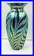 11-Tall-Lundberg-Studios-Iridescent-Art-Glass-Pulled-Feather-Vase-sgnd-dated-01-mt