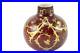 Antique-1870-s-Harrach-Oxblood-Art-glass-Vase-Gold-Enamel-Thistle-Decor-Signed-B-01-eetq