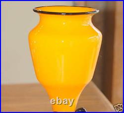 Antique Loetz 10 in. Signed Art Glass Vase c. 1920