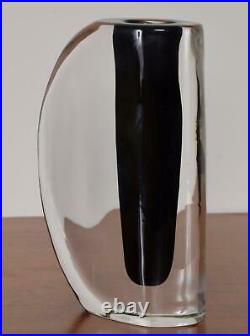 Antonio da Ros Momento Vase Sommerso Glass Cenedese Murano Italy Signed