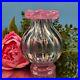 Art-Glass-Vase-Artist-Signed-Ruffled-Edge-Blue-Pink-Hand-Blown-4-75H-01-gi