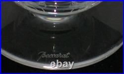 Baccarat Signed Crystal Vase Michelangelo 5 H x 4 Diam