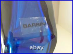 Barbini Napoleone Martinuzzi Important Rare Murano Glass Vase Signed