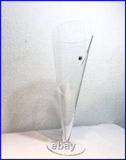 Carlo Moretti trittico Murano Glass vase Signed Vintage