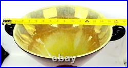 Cohn & Stone Signed Art Glass Iridescent Tortoise Shell Large 15 1/2 Vase 1995