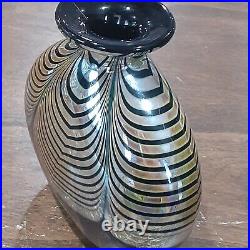 Correia Hand Blown Glass Vase (Signed & Dated)