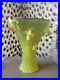 Daum-Nancy-France-Yellow-Daffodil-Flower-9-5-8-Tall-Crystal-Vase-Signed-4450-01-dcqe