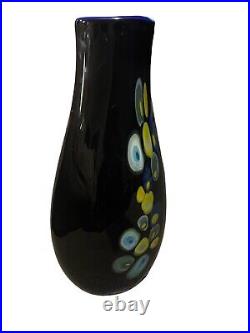 DeHANNA JONES Glass Vase Signed