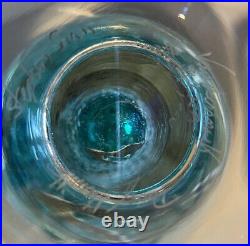 Doug Merritt/Stephen Smarr Signed LE Vandermark Art Glass Vase #012 4+ lbs 11 H
