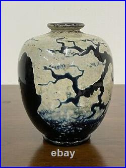Early JOHN NYGREN Studio Art Glass 6 Vase Tree Branches