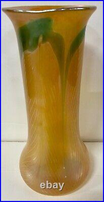 Early Kew Blas Vase. Union Glass Co Somerville Ma. 1890 1924 signed