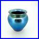Exquisite-Early-20th-C-Steuben-Aurene-Blue-Iridescent-Art-Glass-Vase-Signed-01-ag