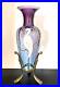 Fenton-Art-Glass-Mulberry-Blue-Mystical-Bird-Amphora-Vase-14-5-inches-Signed-01-zz