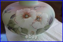 Fenton Vase Lotus Mist Burmese #299 of 1950