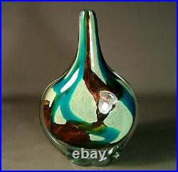 For A Full Condition Reportsuperb Large Mdina Glass Bottle Vase