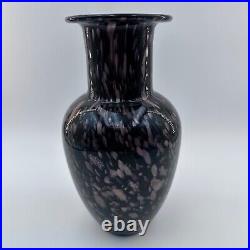 Franco Moretti Signed Murano Art Glass 11 Vase
