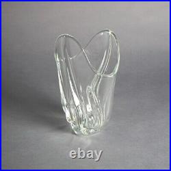 French Art Glass Vase, Signed Art Vannes France, 20th C