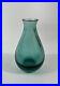 Goran-Hongell-Karhula-Teal-Blue-Green-Glass-Vase-6-5-Inches-Finland-MCM-Signed-01-bmt