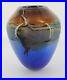 Hand-Blown-Studio-Art-Glass-Patrick-Casanova-2007-Vase-9-Inch-Heavy-Signed-01-oiw