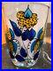 Hand-painted-Glass-Vase-Signed-MCM-Beautiful-Very-Rare-01-eu