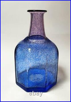 Huge Kosta Boda Antikva Glass Vase Bertil Vallien Art Coll Signed Scandinavian