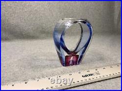 Kit Karbler & Michael David Blake Street Glass Studio Vase Hand Blown Signed