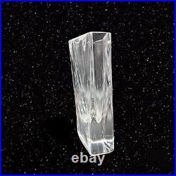 Kosta Boda Bengt Edenfalk Signed #y8773 Art Glass Prism Vase 1950 Sweden