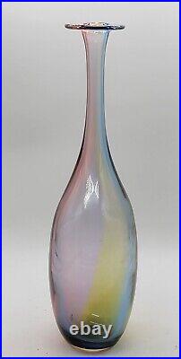 Kosta Boda Fidji Glass Vase Signed K. Engman