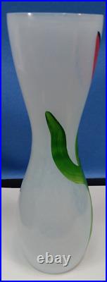 Kosta Boda Tulip Glass Vase Signed by Ulrica Hydman-Vallien Model 49730