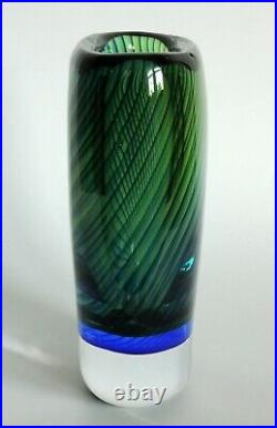 Kosta Scandinavian Art Glass Vase Designed by Vicke Lindstrand, ca. 1958-59