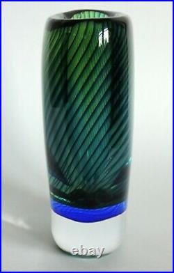 Kosta Scandinavian Art Glass Vase Designed by Vicke Lindstrand, ca. 1958-59
