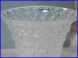 Lalique Crystal Venezia Vase Clear #10295400 Brand Nib French Rare Save$$ F/sh