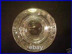 Lalique Frosted & Clear Crystal SAINT-CLOUD Acanthus Leaf Vase, Retired
