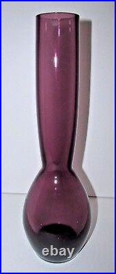 Large Signed Salviati Murano Art Glass Vase