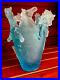Light-Blue-Ombre-Magnificent-Nancy-Daum-Style-Heavy-Vase-16-16-25cm-Sign-France-01-mez