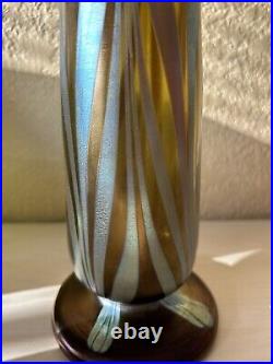 Loetz Signed Vase Art Glass 1900's