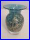 MDINA-Malta-AQUAMARINE-Art-Glass-VASE-Signed-w-Label-SEA-SAND-Michael-Harris-01-dwl