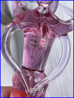 MURANO LOVERS EMBRACED COUPLE ITALIAN ART GLASS VINTAGE Vetrovio