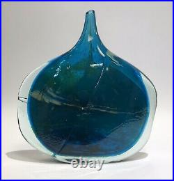 Mdina Glass Fish Vase- Signed