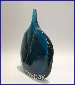 Mdina Glass Fish Vase- Signed