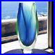 Murano-MANDRUZZATO-Blue-Green-Sommerso-Glass-Vase-SIGNED-01-ly
