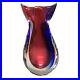 Oball-Murano-Art-Glass-Sommerso-Bud-Vase-Luigi-Onesto-Cranberry-Red-Blue-Signed-01-at
