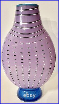 Outstanding Pizzichillo & Gordon Gallery Hand Blown Art Glass Sea Urchin Vase
