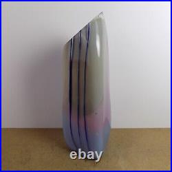 Paladino & Hansen Blown Art Glass Vase Signed Michael K. Hansen