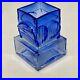Pentti-Sarpaneva-Oy-Kumela-Finland-Signed-Blue-Art-Glass-Vase-Square-Geometric-01-rkdn