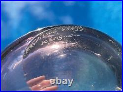 Rainbow Iridescent Art Glass Kosta Boda Fidji 14 1/2 Vase Signed Kjell Engman