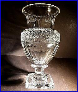 Rare Baccarat MUSEE DES CRISTALLERIES 1821-1840 REPRODUCTION Crystal Vase EXCEL