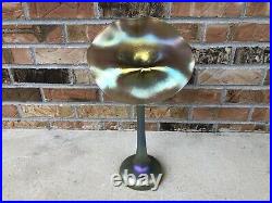 Rare Jack-in-the-Pulpit LC Tiffany Favrile Glass Vase Nice